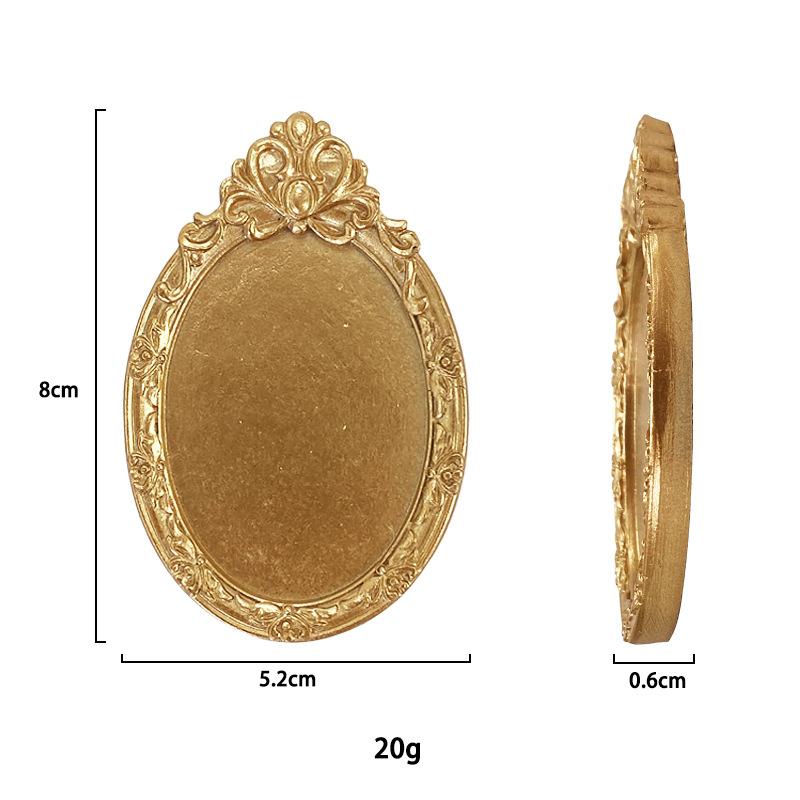 

Nordic Luxury Jewelry Dish Earnail Storage Dish Candle Tray Creative Home Resin Decorative Props