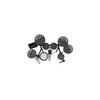 Yamaha DTX402 Series Electronic Drum Kit with 3 Cymbals and Kick Pedal