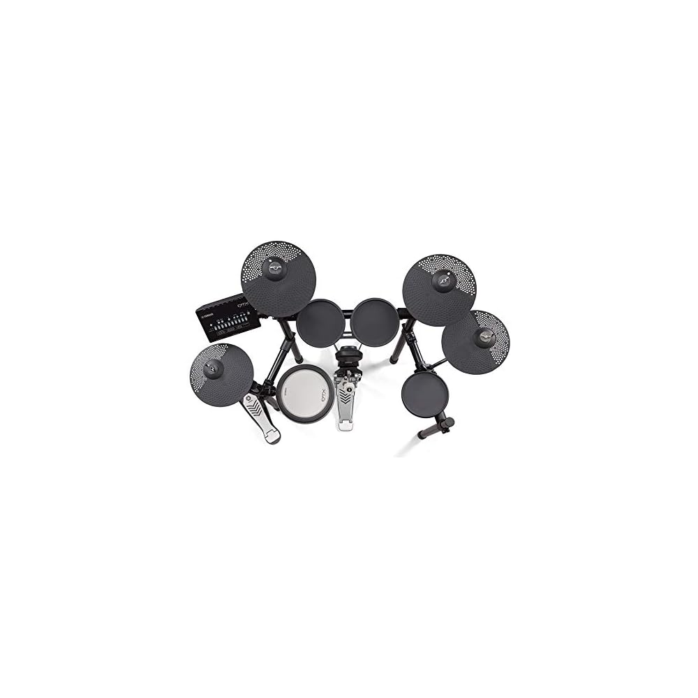 Yamaha DTX402 Series Electronic Drum Kit with 3 Cymbals and Kick Pedal