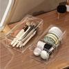 Clear Makeup Brush Holder Large Capacity Hair Accessories Storage Box  Eye Shadow