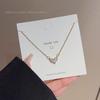 Exquisite Women's Titanium Heart Necklace - Non-Fading, Versatile Clavicle Chain