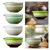 Ceramic Matcha Bowl Green Tea Cup Smooth Household Easy To Clean with Pouring