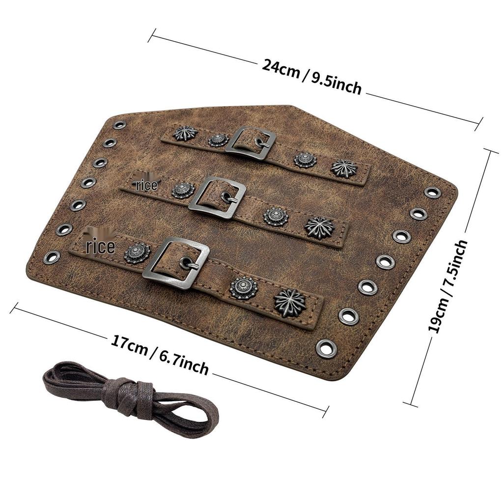 Evropský středověký rytířský chránič zápěstí Cosplay kostýmové rekvizity