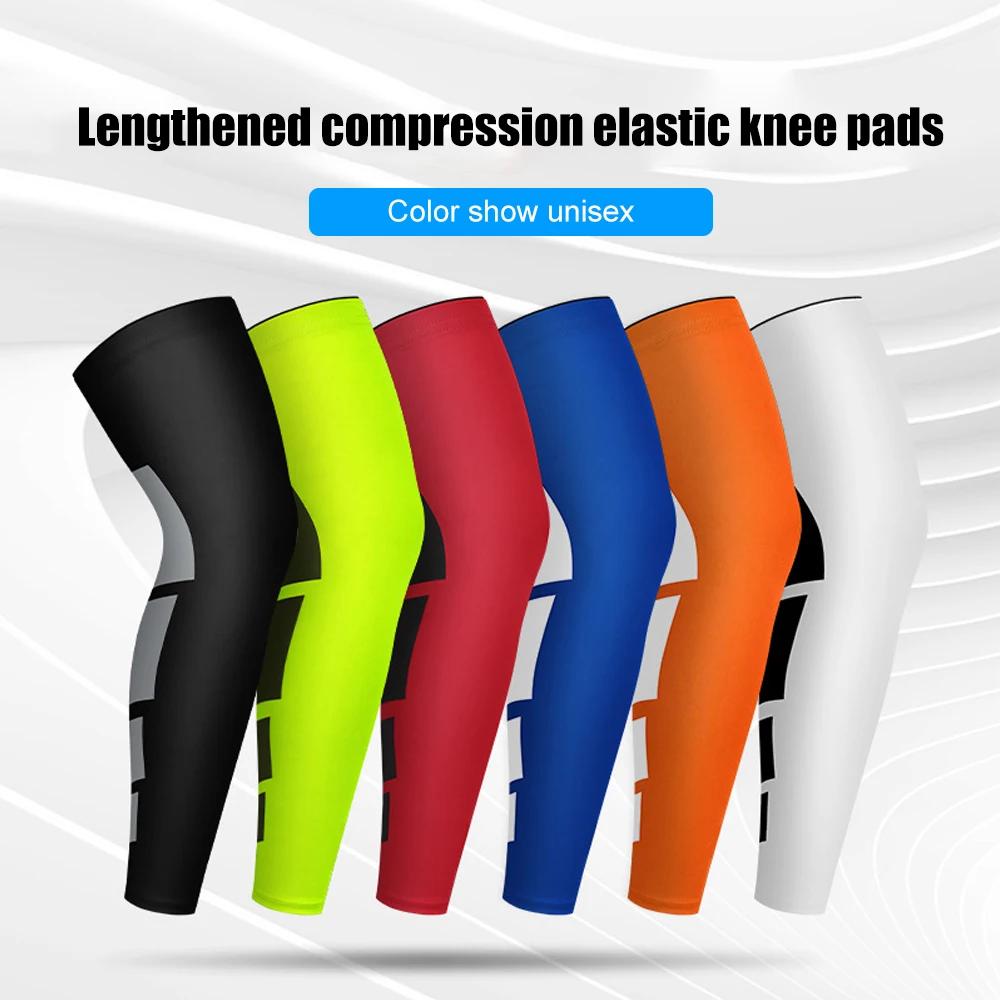 Bracetop Compression Long Socks for Men Women Knee Support Anti Slip Fitness Thigh Stockings Leg Sleeves