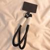 Šňůrka na šňůrku na mobilní telefon ve stylu Ins Jednobarevná protiztrátová Krátký přívěsek na zápěstí Závěsný popruh Lano s rozpěrkou