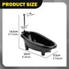Dollhouse Bathroom Bathtub Miniature Furniture for Boys Preschool Gifts
