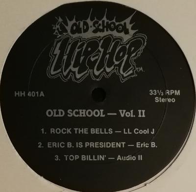12inch Record VARIOUS - Old School - Vol. II HH401 Old School Hip- Rap & Hip-Hop/R&B Used