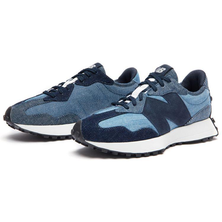 New Balance 327 Denim Unisex Αθλητικά Παπούτσια Μπλε Eclipse Γκρι MS327PA