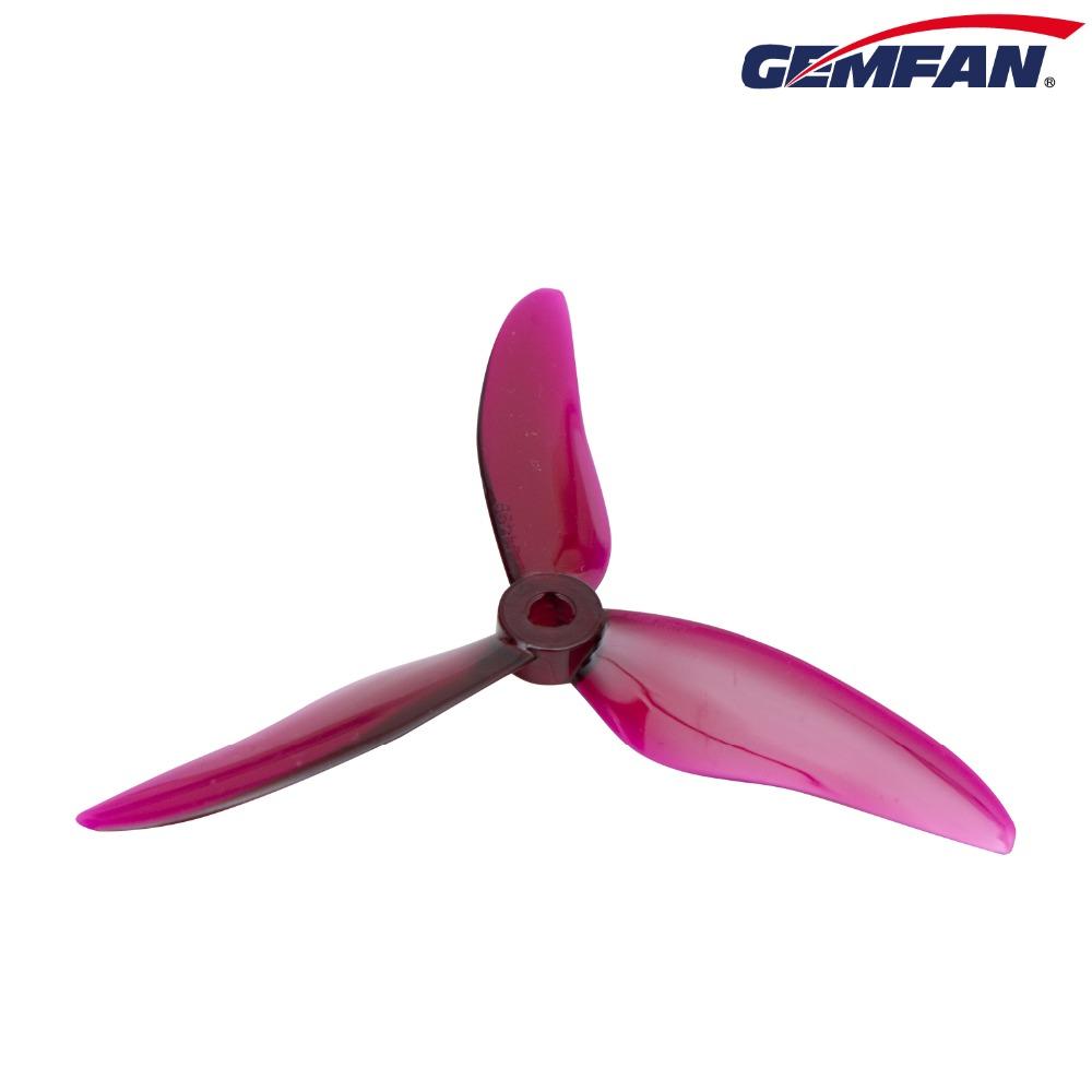24 pcs/12 pairs Gemfan Hurricane 51499 5inch tri-blade Propeller Props CW CCW Propeller compatible T-motor motor FPV RC drone