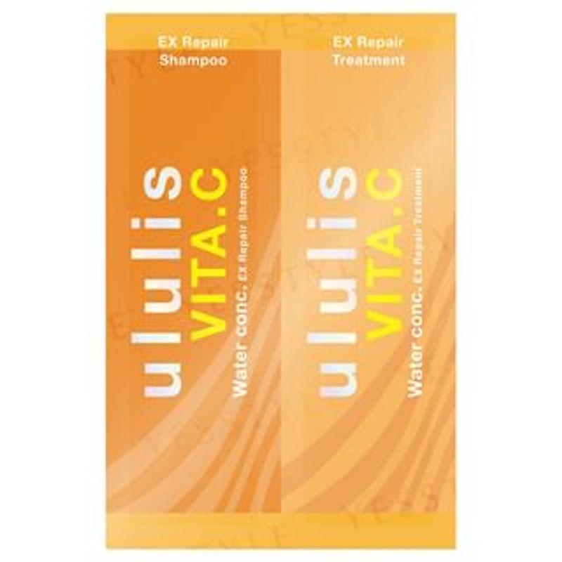 H2O - ululis Vita.C Water Conc EX Восстанавливающий шампунь и кондиционер Пробный набор 10ml x 2