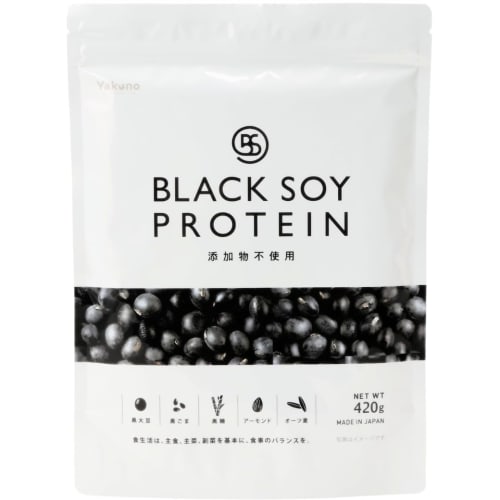 Yakuno Bussan Black Soy Protein, No Additives, No Artificial Sweeteners, Made in Japan, Perfect for Dieting, Black Beans, Black Sesame, Brown Sugar, A