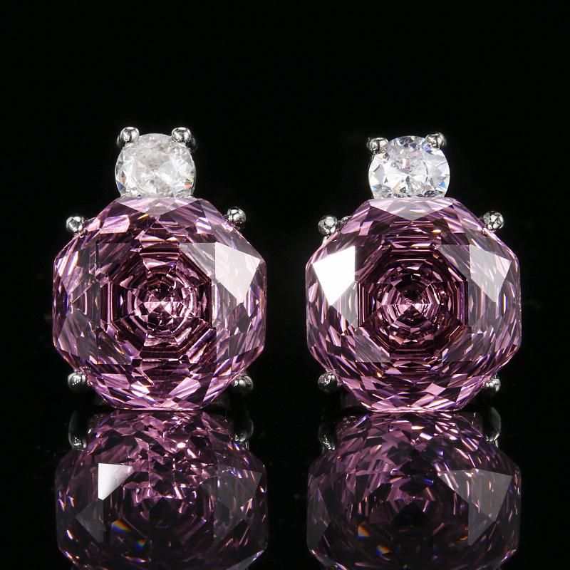 

Jewelry Copper Bottom Gold-Plated Rose Cut Dry Rose Wind Cover Main Stone 14-12Mm