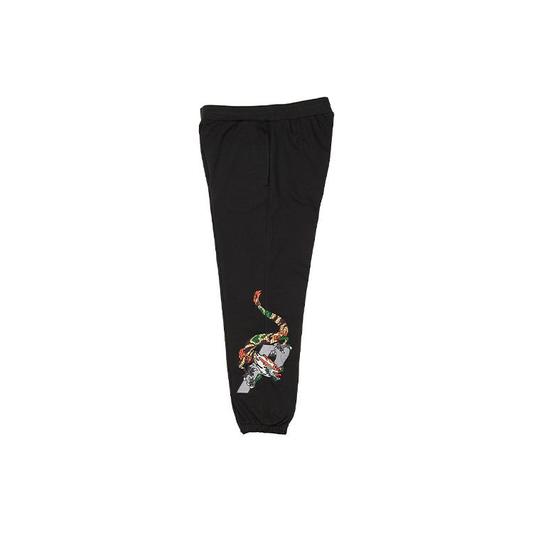 Palace Dragon Sweatpants Black Men Bottoms P23JG068