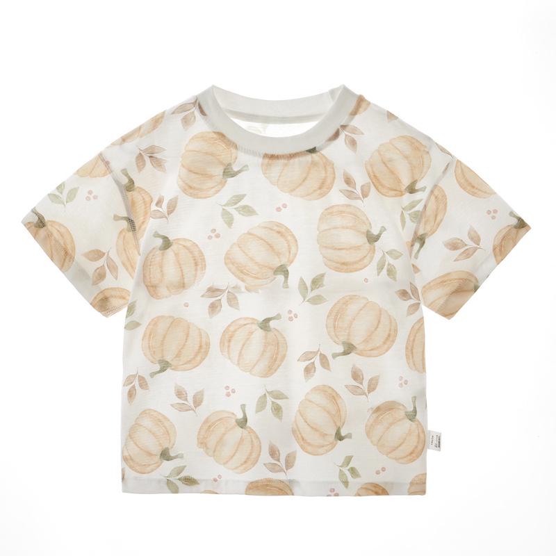 Infant Soft Cotton Short Sleeve T-shirt - Summer Style for Baby Boys & Girls, Breathable & Casual 2026 110cm [Pullover]