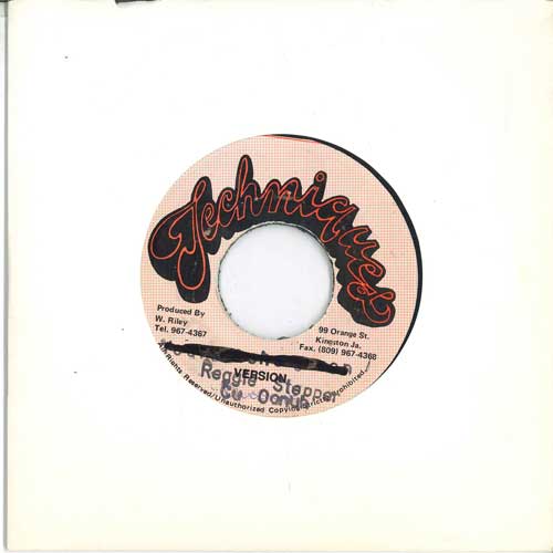 

7inch Record REGGIE STEPPER - Cu Oonuh NONE TECHNIQUES Jamaica Reggae, Ska & Dub Used