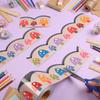 Carta Colorata Bordo Ondulato Adesivi Decorativi per Lavagna Nera per Bacheca Scolastica Festa in Casa