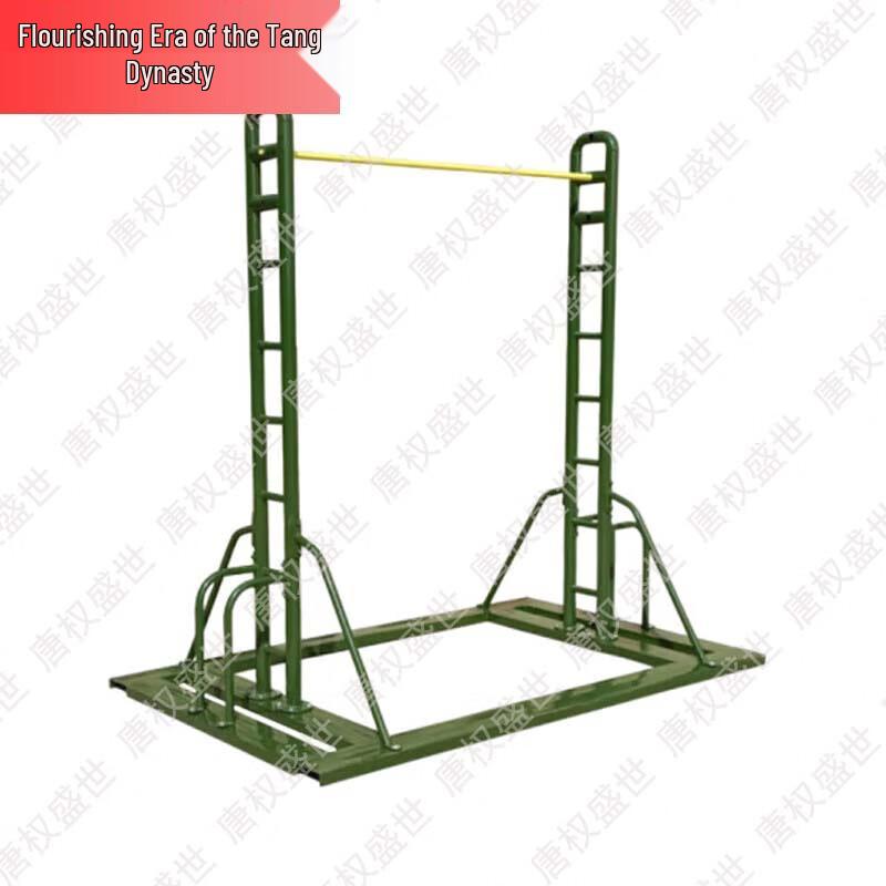 Adjustable Mobile Pull-Up and Dip Station