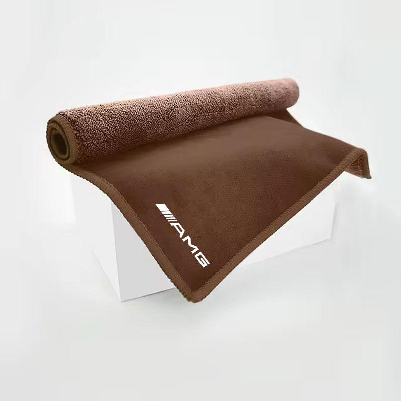 AAVO1 Microfiber Towel Car Cleaning Tool Accessories For Mercedes Benz AMG W203 W205 W206 W211 W220 W212 W201 W210 W108 W168 GLC GLE