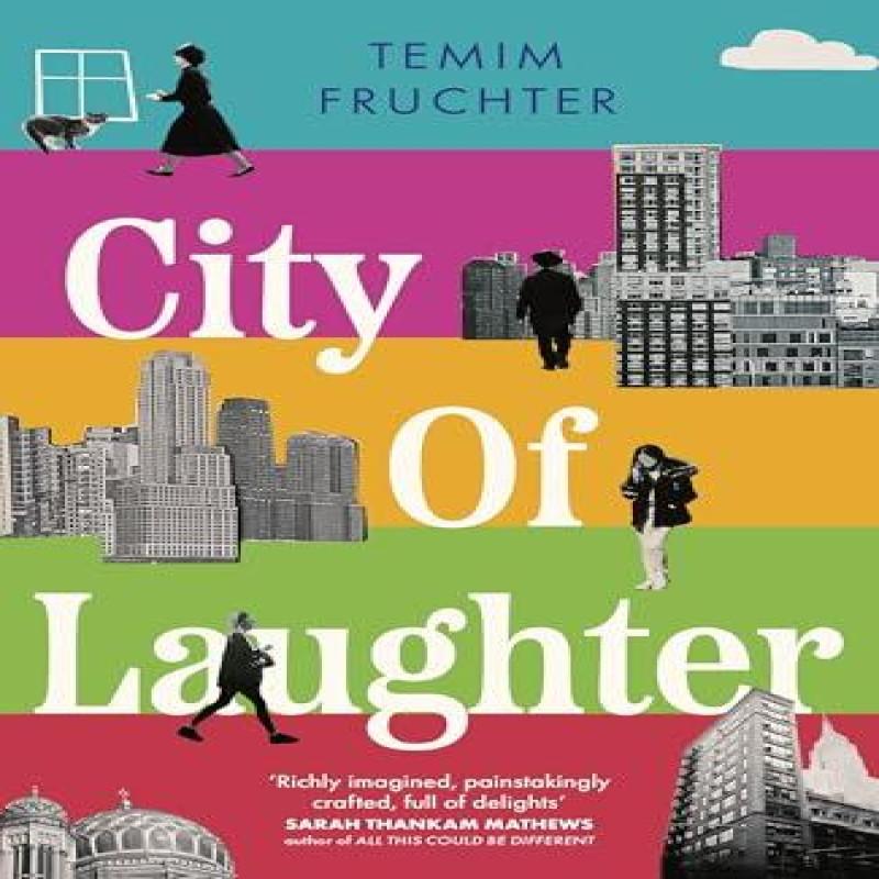 City of Laughter by Temim Fruchter Hardback Book 9780349704869