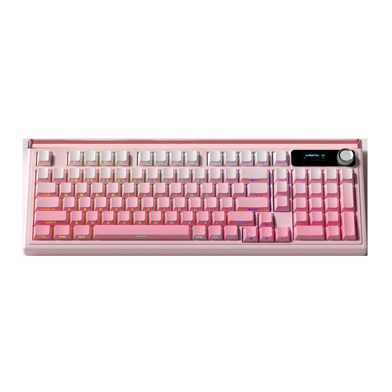 Langtu L99 Silent Three-Mode Side-Engraved Gradient Office Membrane Keyboard