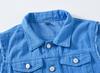 Trendy Men's Denim Vest: Slim Fit Sleeveless in Sky, Lake, and Royal Blue – Plus Size Casual Top for Spring, Summer, and Autumn.