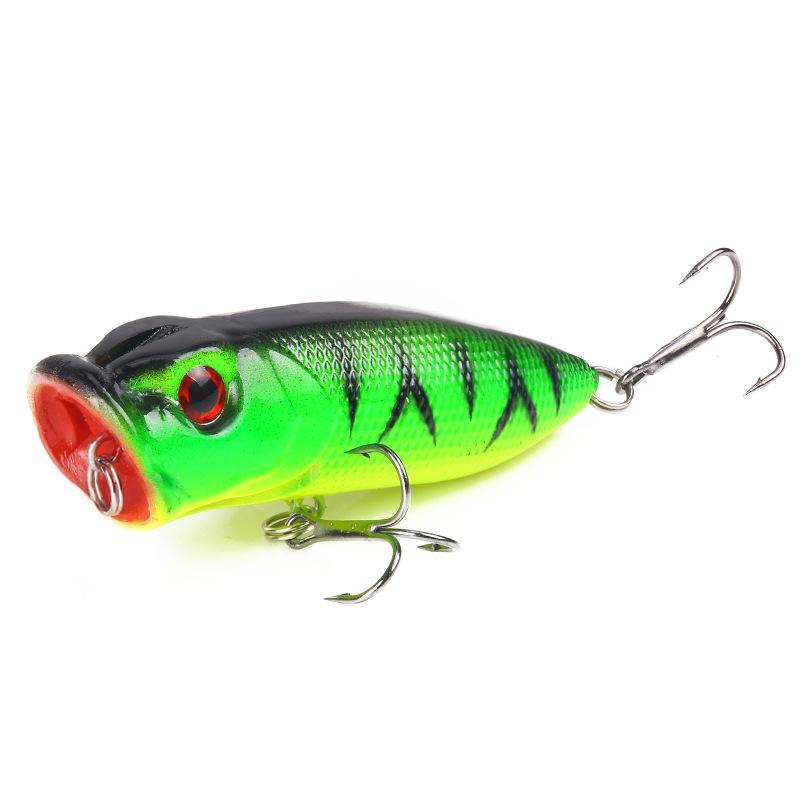 6.5cm/10g Floating Plastic Fish Lure - 5 Colors, Wave Climbing, Surface Fishing Bait