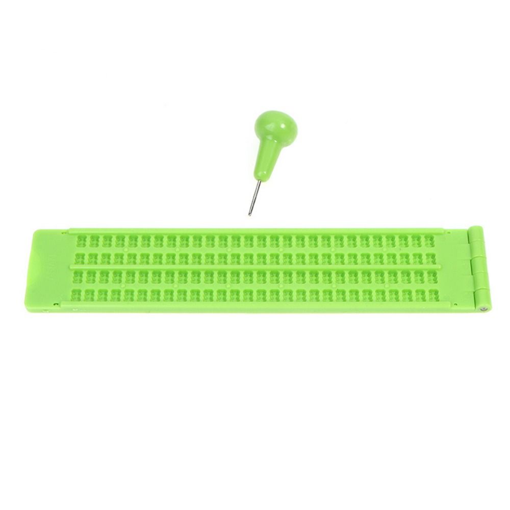 4Lines 28 Cells Braille Writing Board 9Lines 30 Cells Braille Study Supplies  Bedroom