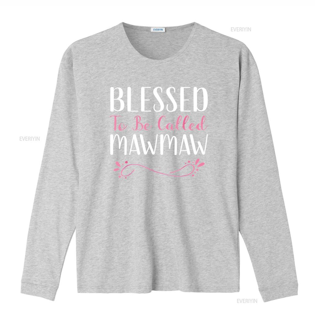 Blessed To Be Called Maw Cute Cool MawMaw T Shirt vintage Washed Unisex Versatile homme Stretched graphic Stylish Breathable