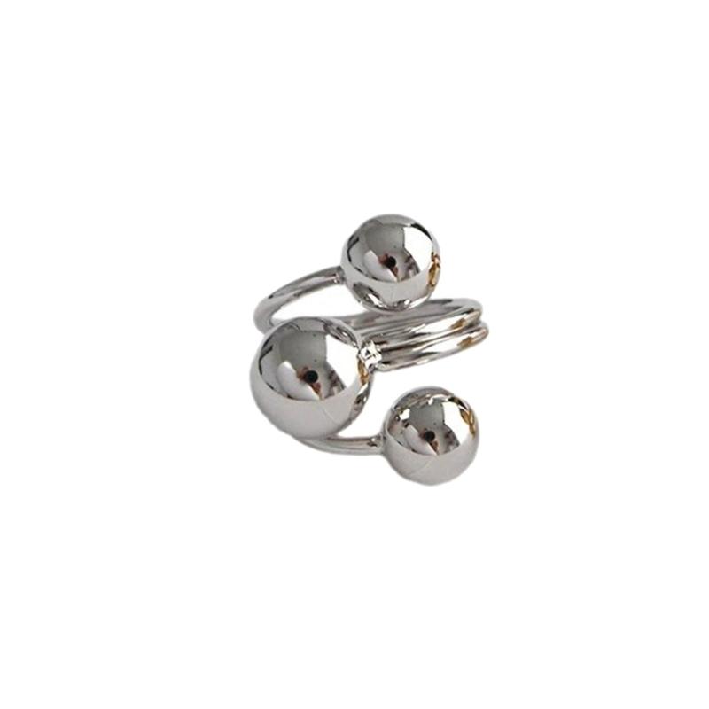 Adjustable Copper Irregular Planet Rings Unique Celestials Designs Trendy Jewelry for Women