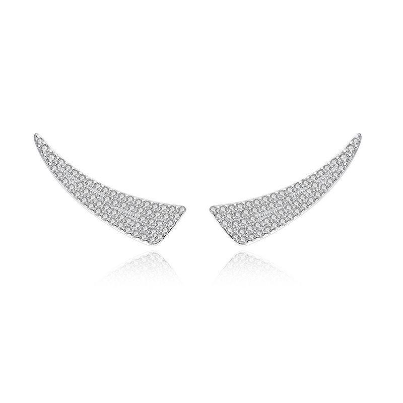 Tancise 925 Sterling Silver Zircon Earrings Drop Earrings For Women Wedding Party Gifts