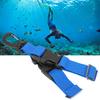 Diving Flippers Quick Release Buckle Fin Sling Hanging Buckle Equipment Keeper Strapblue