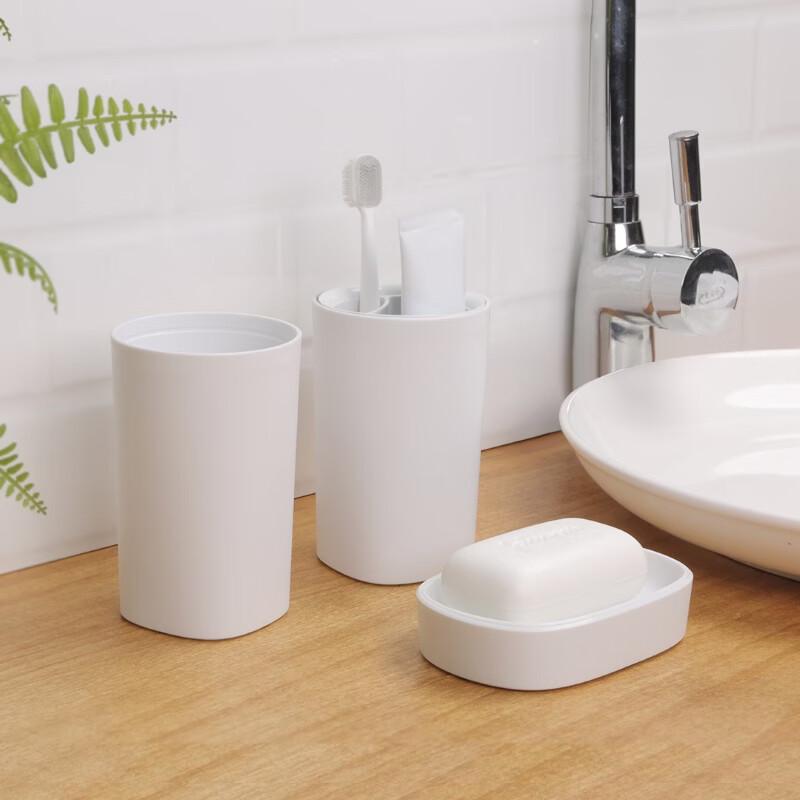 

QUANGE 3-Piece Nail-Free Bathroom Accessory Set