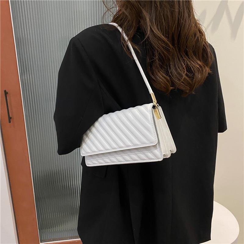 Modern Pu Small Square Bag With Stitching For Daily Street Style Women
