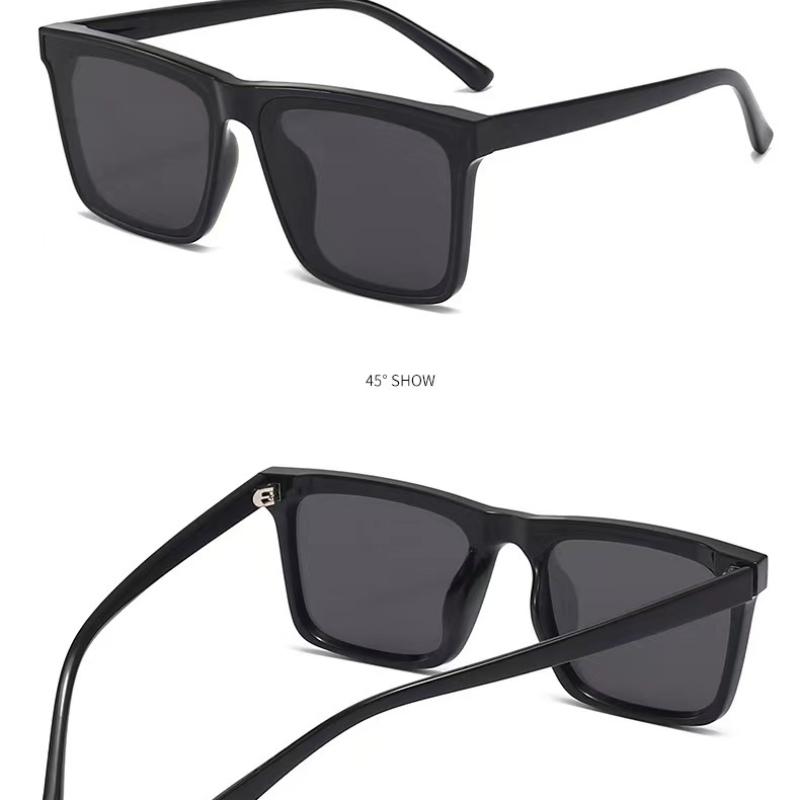 New Square Fashionable Sunglasses Ins Sun Glasses Ladies and Gentleman Classical Shades for Outdoor Drive Leisure Travel