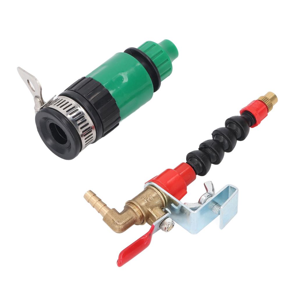 Staubentfernung Wassersprüher 10M Schlauch Universalverbinder Düse Kühlmittel Vernebelungssystem zum Schneiden