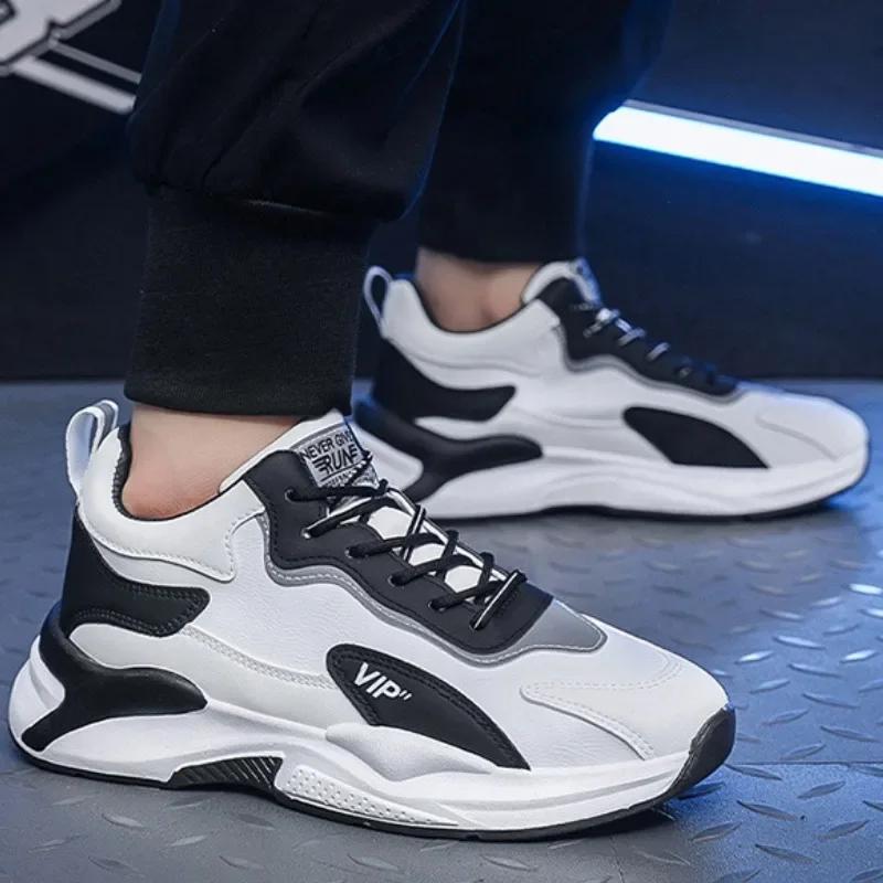 Men's Shoes Men's Casual Sneakers Mesh Breathable Casual Shoes for Men Fashion Outdoor Soft Male Running Shoes Zapatos De Hombre