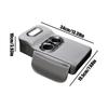 Armrest Storage Box Ergonomic Long-Lasting Organization Car Center Console Storage Box For Family Adults Men Women Automotive