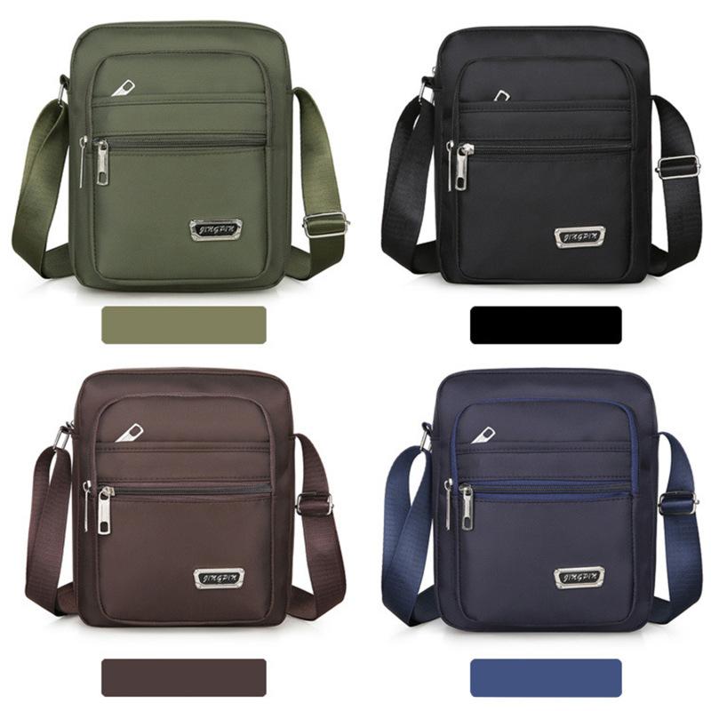 Bolsos bandolera nuevos para hombre Bolsos de hombro de nailon para hombre y mujer Viaje Casual Almacenamiento Bolso de hombro Bolsos mensajeros