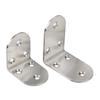 4Pcs High Strength 3 Hole Corner Brace Rusts Resistant Furniture Reinforcement Brackets 90 Degree Corner Brackets