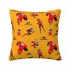 Nordic Style Animation The Incredibles Cushion Cover Polyester Superhero Comedy Throw Pillow Case for Car Square Pillowcase