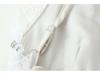 European American Women's Lace Patchwork Satin Sling Dress