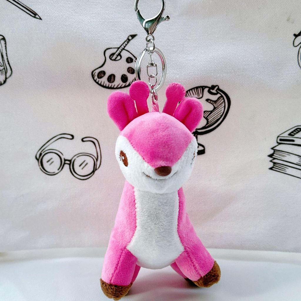 Cross-border Forest Animal Fawn Plush Deer Backpack Pendant