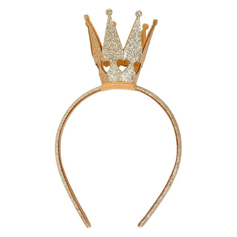 Süßes Barock-Stil Krone Stirnband Gold Prinzessin Dess Up Krone Haarreif Diadem Haar Accessoires Fotografie