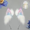Subculture dopamine colorful gradual change cat ear handmade dark star fox ear halloween beast ear wolf ear headband