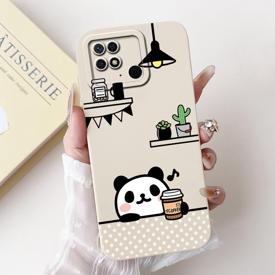 For Xiaomi Redmi 10C Case Popular Flower Camera Protection Funda Soft Silicone Phone Case For Redmi 10 Power Cover Redmi10C Capa