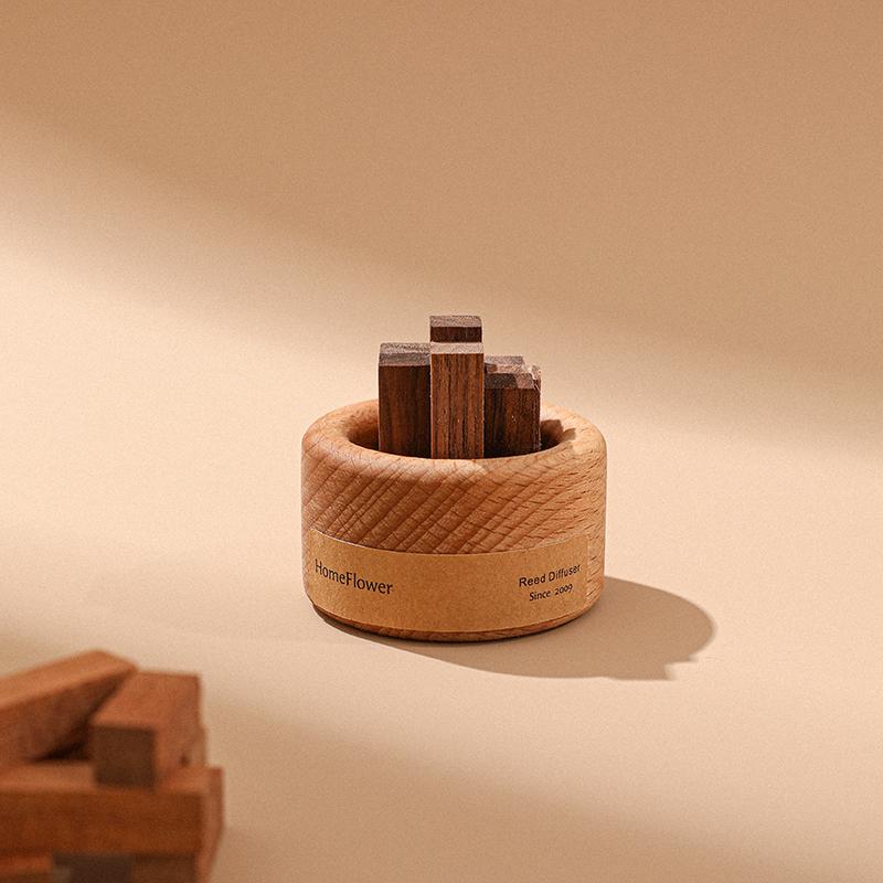 With 10ml Lime Essential Oil Flameless Aromatherapy Essential Oil Home Indoor  Bedroom Diffuser Stone Ornament Car Carry  Wood
