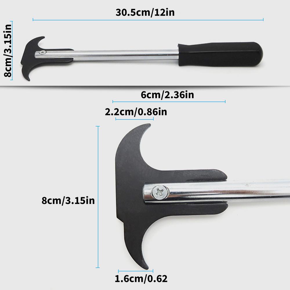 

Инструмент для удаления сальника смазки, стальной инструмент для установки и выбора сальника смазки, двойной крючок с длинной ручкой, выбор сальника смазки для внедорожника