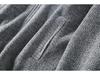 Men's Autumn/Winter Thick Hooded Knitted Cardigan Sweater Jacket