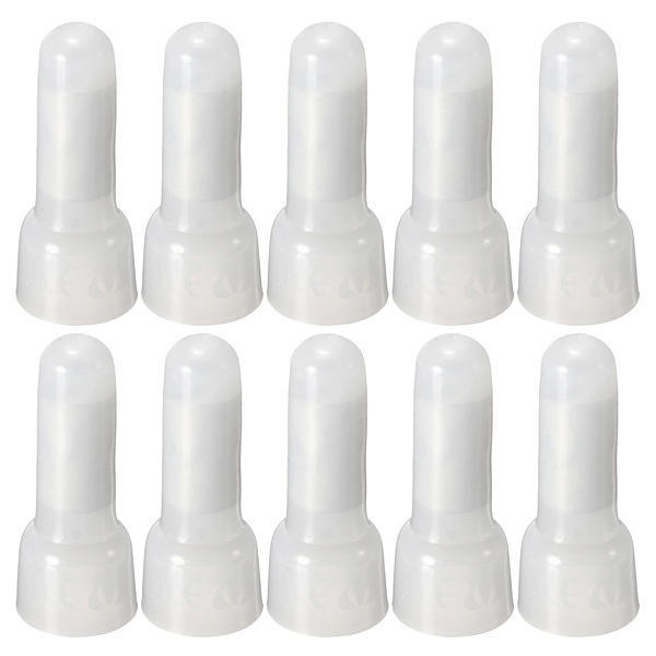 100PCS Terminals Cap 3MM ID Closed End Crimp Cap Gauge Car Audio Wire Connector