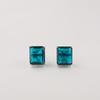 Apatite Gemstone 925 Sterling Silver Jewelry Handmade Earrings 0.4" For Wedding EE-179-16